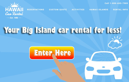 Big Island car rental portal