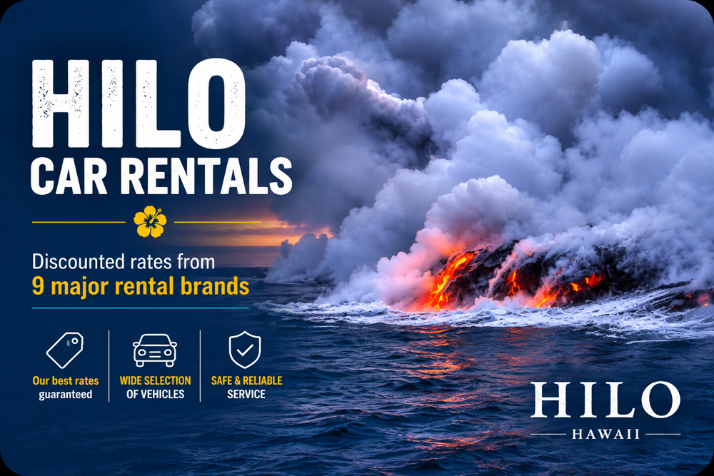 Hilo Car Rentals — Our best rates guaranteed