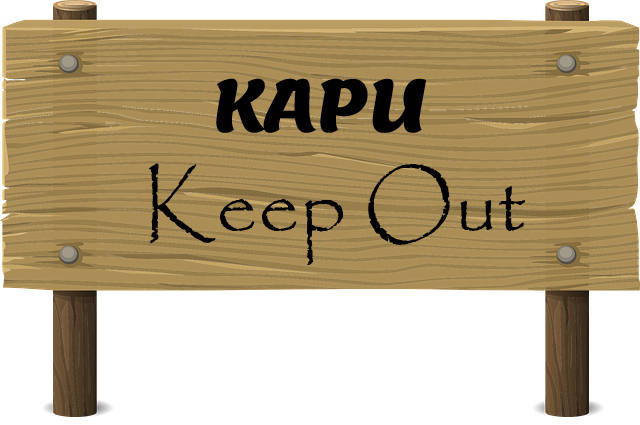 Kapu Keep out