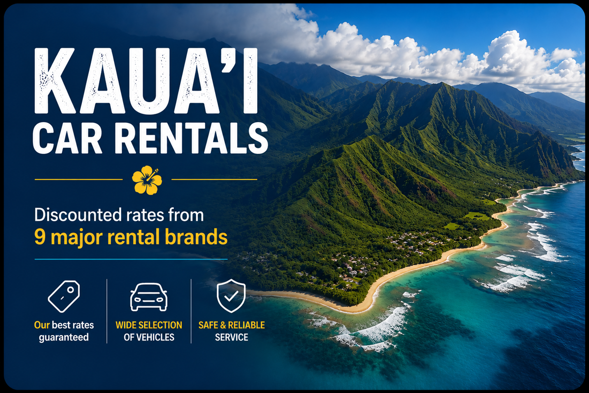 Kauaʻi Car Rentals — Our best rates guaranteed