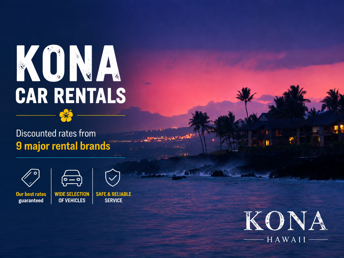 Kona Car Rentals — Our best rates guaranteed