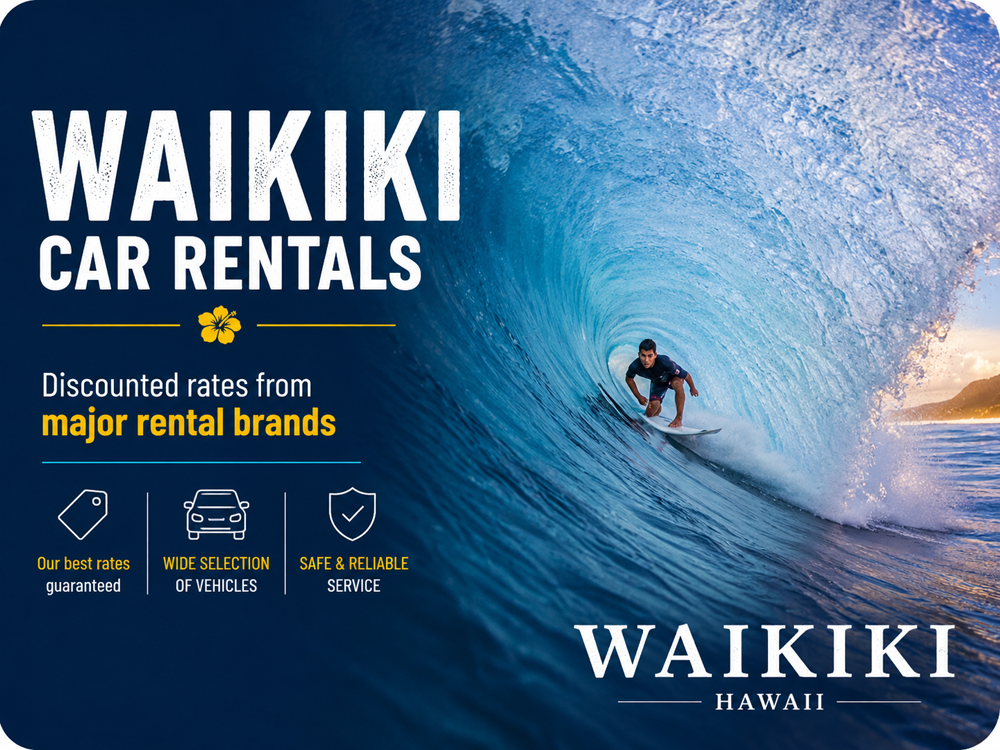Waikiki Car Rentals — Our best rates guaranteed